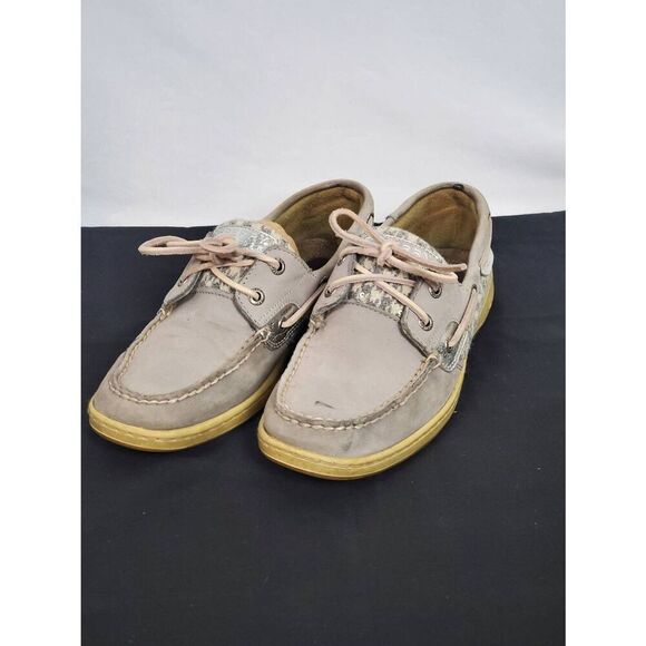 Sperry Top Sider Loafers 9244252 Size 8, Boho Retro Casual Dress Leather ECU - Picture 2 of 13